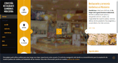 Desktop Screenshot of cerveceria-gambrinus-madrid.com